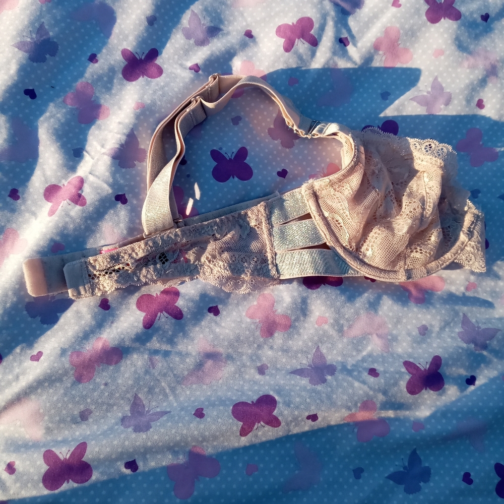 La Senza tan sheer sparkling bra